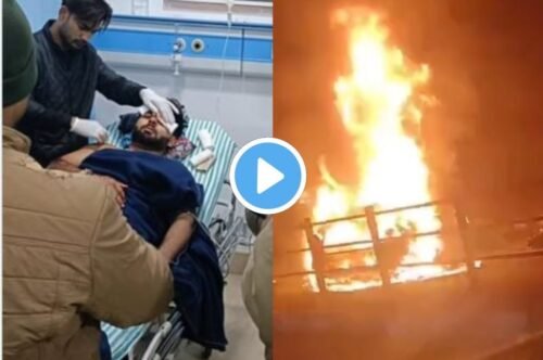 Rishabh Pant Accident: झपकी आई और डिवाइडर से टकरा गई कार, ऋषभ पंत ने बताया कैसे हुआ हादसा, कार में आग का वीडियो भी आया सामने