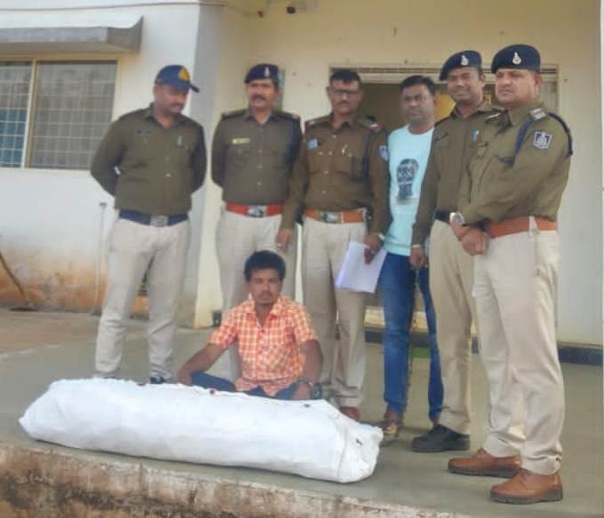 Ganje Ki Kheti : खेत में उगा रखे थे गांजे के पौधे, दो लाख से ज्यादा का गांजा जब्त, आरोपी गिरफ्तार