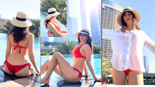 Giorgia Andriani Video : जॉर्जिया एंड्रियानी ने बढ़ाया इंटरनेट का पारा, सिजलिंग रेड बिकिनी लुक वीडियो साझा कर इंस्टाग्राम पर लगा दी आग