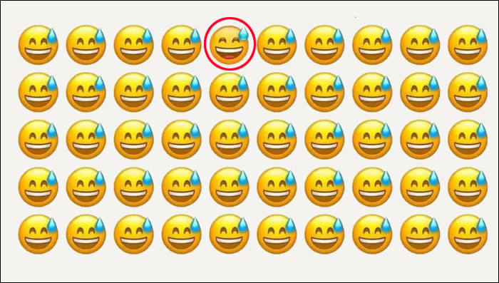 Optical Illusion : क्या आपको नजर आई एक अलग EMOJI? बीरबल जैसी तेज बुद्धि है तो 5 सेकंड में ढूंढो...