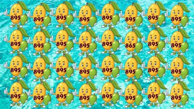 Optical Illusion : 895 के बीच कहां छिपा है 865? तीव्र बुद्धि है तो 7 सेकंड में ढूंढ के बताए...