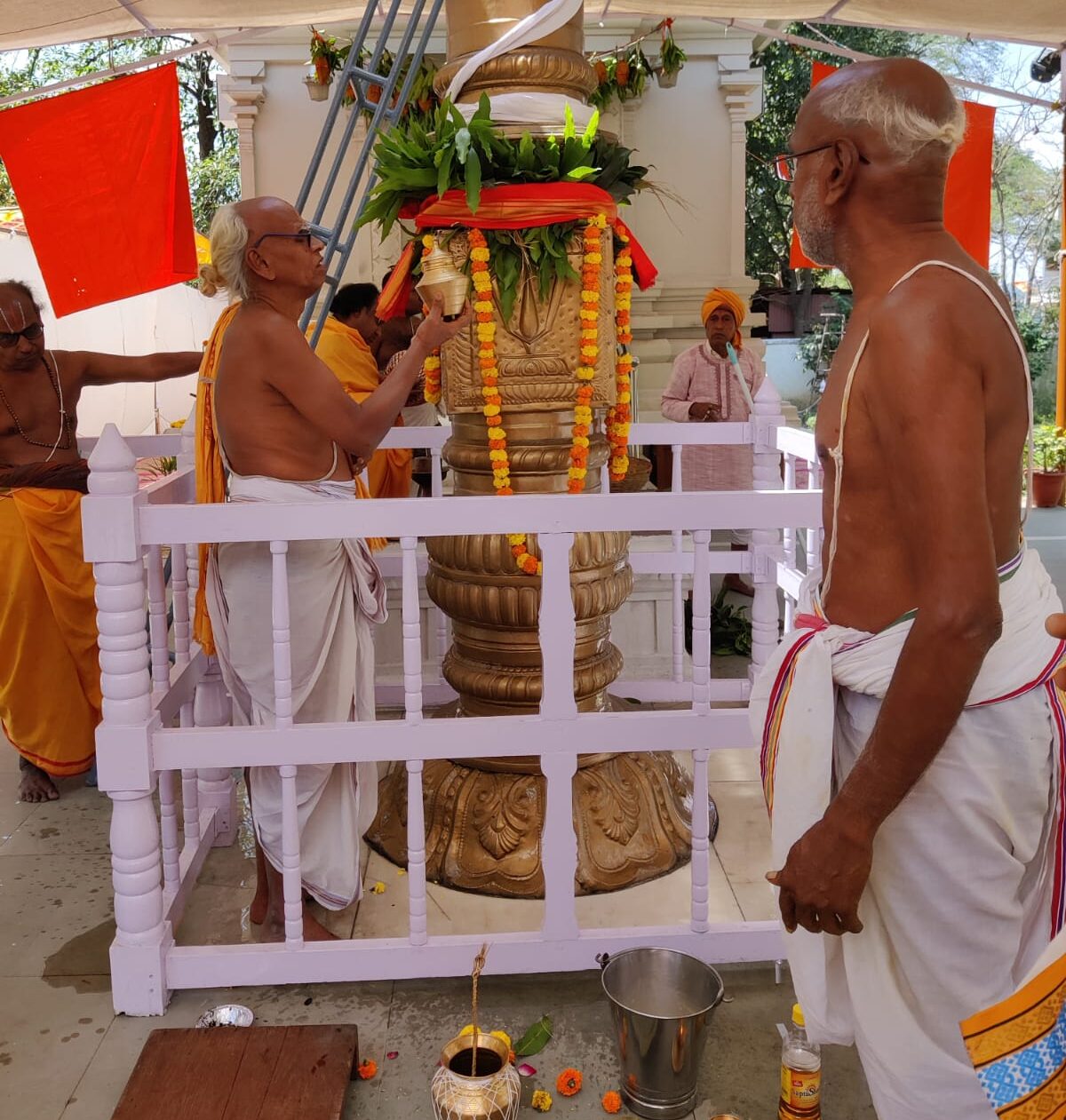 Betul News: ध्वजारोहण के साथ हुआ श्री व्यंकटेश बालाजी मंदिर के वार्षिक ब्रम्होत्सव का शुभारंभ, तीन दिन चलेगा