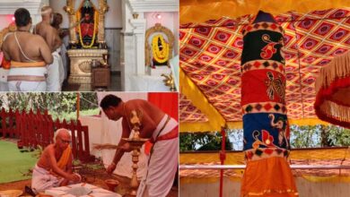 Betul News: ध्वजारोहण के साथ हुआ श्री व्यंकटेश बालाजी मंदिर के वार्षिक ब्रम्होत्सव का शुभारंभ, तीन दिन चलेगा