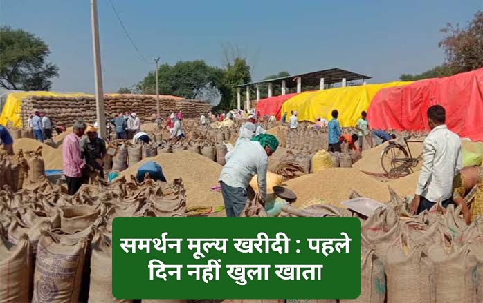 Samarthan Mulya Kharidi 2024 : समर्थन मूल्य खरीदी के पहले दिन नहीं खुला खाता, नहीं आया एक भी किसान, सूने रहे केन्द्र