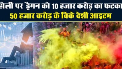 Holi Market : होली पर ड्रैगन को 10 हजार करोड़ का फटका, 50 हजार करोड़ के बिके देशी आइटम, चीनी माल से की सभी ने तौबा