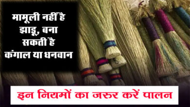 Jhadu Vastu Tips : मामूली नहीं है झाड़ू, बना सकती है कंगाल या धनवान, इन नियमों का जरुर करें पालन