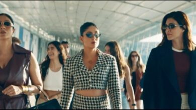 Crew Film Songs : क्रू के गाने 'घागरा' के साथ स्टेज पर आग लगाएंगी तब्बू, करीना कपूर और कृति सेनन