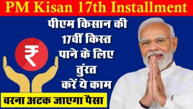 PM Kisan 17th Installment: पीएम किसान की 17वीं किस्‍त पाने के लिए तुंरत करें ये काम, वरना अटक जाएगा पैसा...