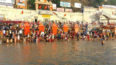 Ganga Saptami at Har ki Pauri : पूरे भारत से श्रद्धालु हर की पौड़ी पर मनाते हैं गंगा सप्तमी