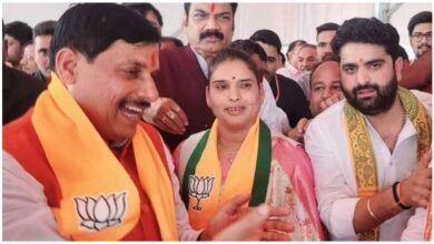 Nirmala Sapre Join BJP : कांग्रेस नेत्री निर्मला सप्रे बीजेपी में हुई शामिल