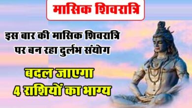 Masik Shivratri: इस बार की शिवरात्रि पर बन रहा दुर्लभ संयोग, बदल जाएगा 4 राशियों का भाग्य, भगवान शिव की बरसेगी कृपा