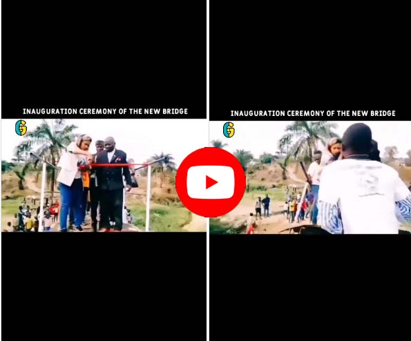 Trending Viral Video: ये तो गजब हो गया! नेता जी के रिबन काटते ही ढह गया नया पुल, देखें मजेदार वीडियो