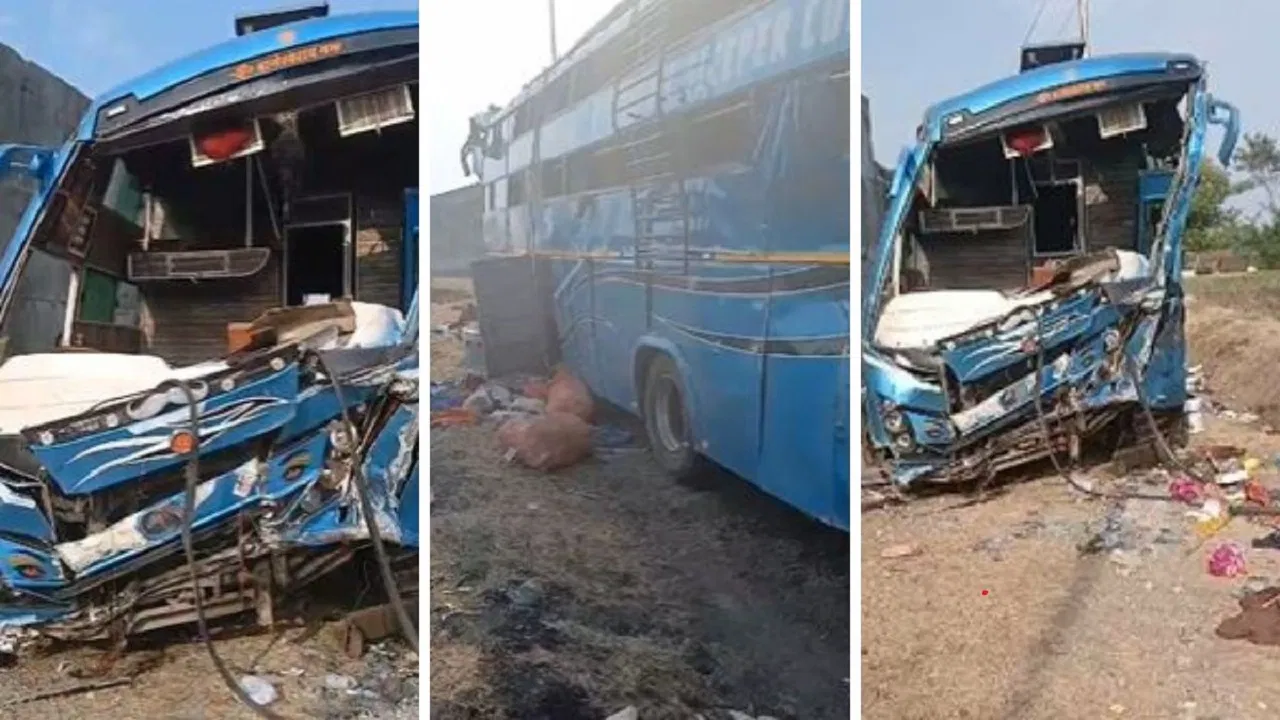 Road Accident in Rajgarh : इंदौर से गुना जा रही बस हुई भीषण सड़क हादसे का शिकार, 2 की मौत, 40 घायल