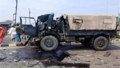 Road Accident in Rajgarh : राजगढ़ में आर्मी ट्रक और ट्रेवल्स बस की आमने सामने से हुई भीषण टक्कर, हादसे में 5 लोगों की मौत