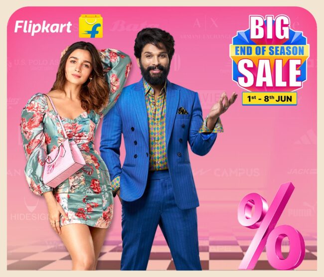 Flipkart Sale : फ्लिपकार्ट की बिग एंड ऑफ सीजन सेल 2024 शुरू, भारी छूट के साथ बुकिंग के दिन ही डिलिवरी