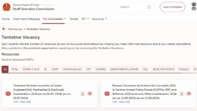 SSC JE Exam 2024: अब जूनियर इंजीनियर के 966 नहीं बल्कि 1765 पदों पर होगी भर्ती, नोटिफिकेशन जारी