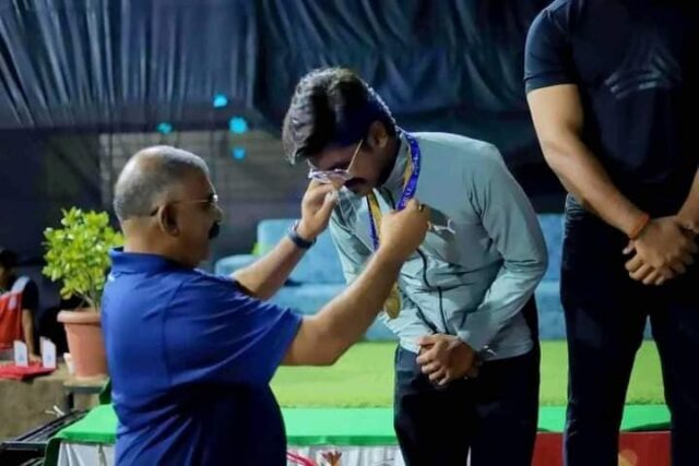 Sports News : देवास में हुई स्टेट चैंपियनशिप में बैतूल के प्रथम भार्गव ने जीता गोल्ड मेडल