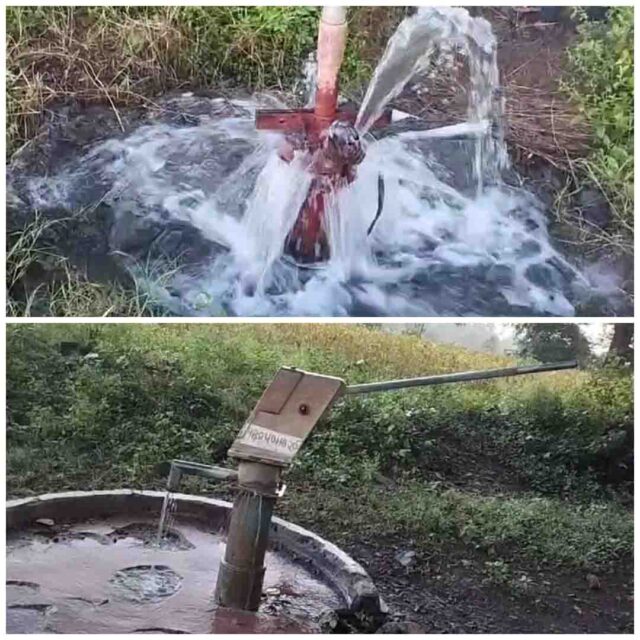 Miracle of nature : प्रकृति दिखा रही चमत्कार, खुद ही पानी उगल रहे बोरवेल और हैंडपंप