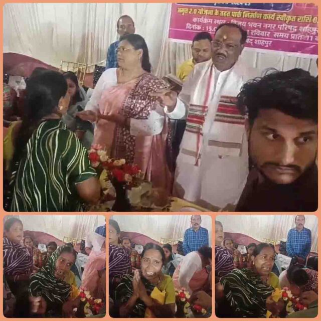 Betul News : केंद्रीय मंत्री के सामने महिला का हंगामा, कहा- वोट लेने हाथ जोड़ कर आते, बाद में सुनवाई नहीं