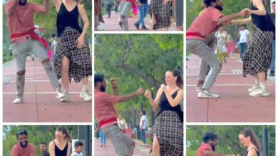 Russian girl dance Video : भोजपुरी गाने पर युवक को डांस करते देख रशियन युवती भी लगी झूमने