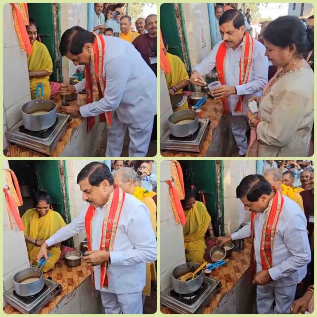 सीएम मोहन यादव का निराला अंदाज, दुकान पर पहुंचे और खुद बनाई चाय