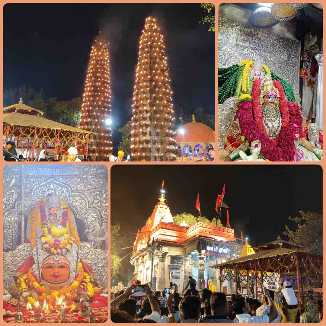 हरसिद्धि मंदिर उज्जैन : यहां गिरी थी माता सती की दाहिनी कोहनी