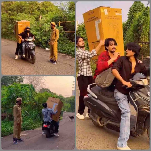 Viral Video : ट्रिपलिंग करने गजब का जुगाड़, वीडियो देख नहीं रूकेगी हंसी