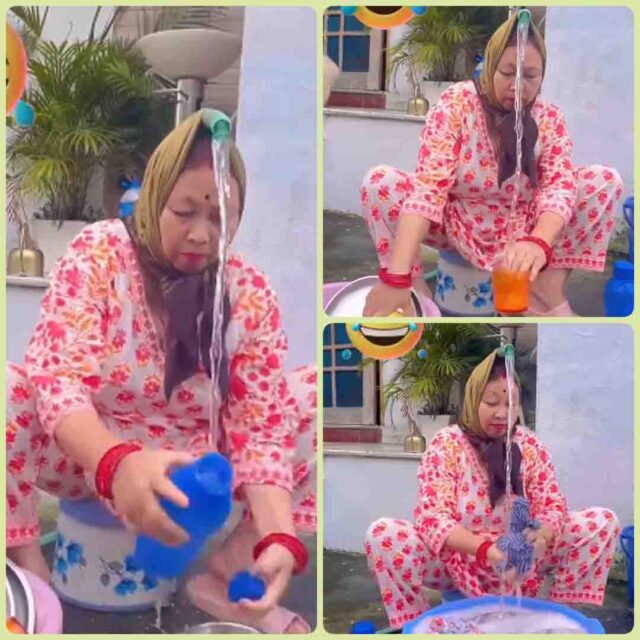 Jugaad Video : महिला ने बर्तन धोने किया गजब का जुगाड़, वीडियो वायरल