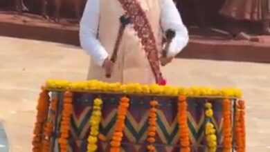 PM Modi Viral Video : पीएम नरेंद्र मोदी ने बजाया 'नंगारा', वीडियो वायरल