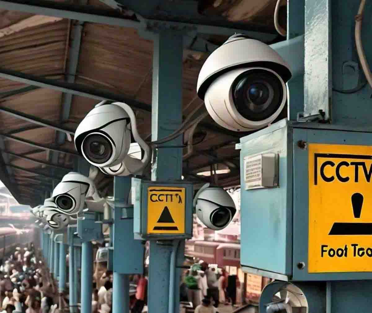 Railway News : रेलवे स्टेशनों के फुट ओवर ब्रिज पर भी लगे सीसीटीवी कैमरे, हरकत की तो खैर नहीं