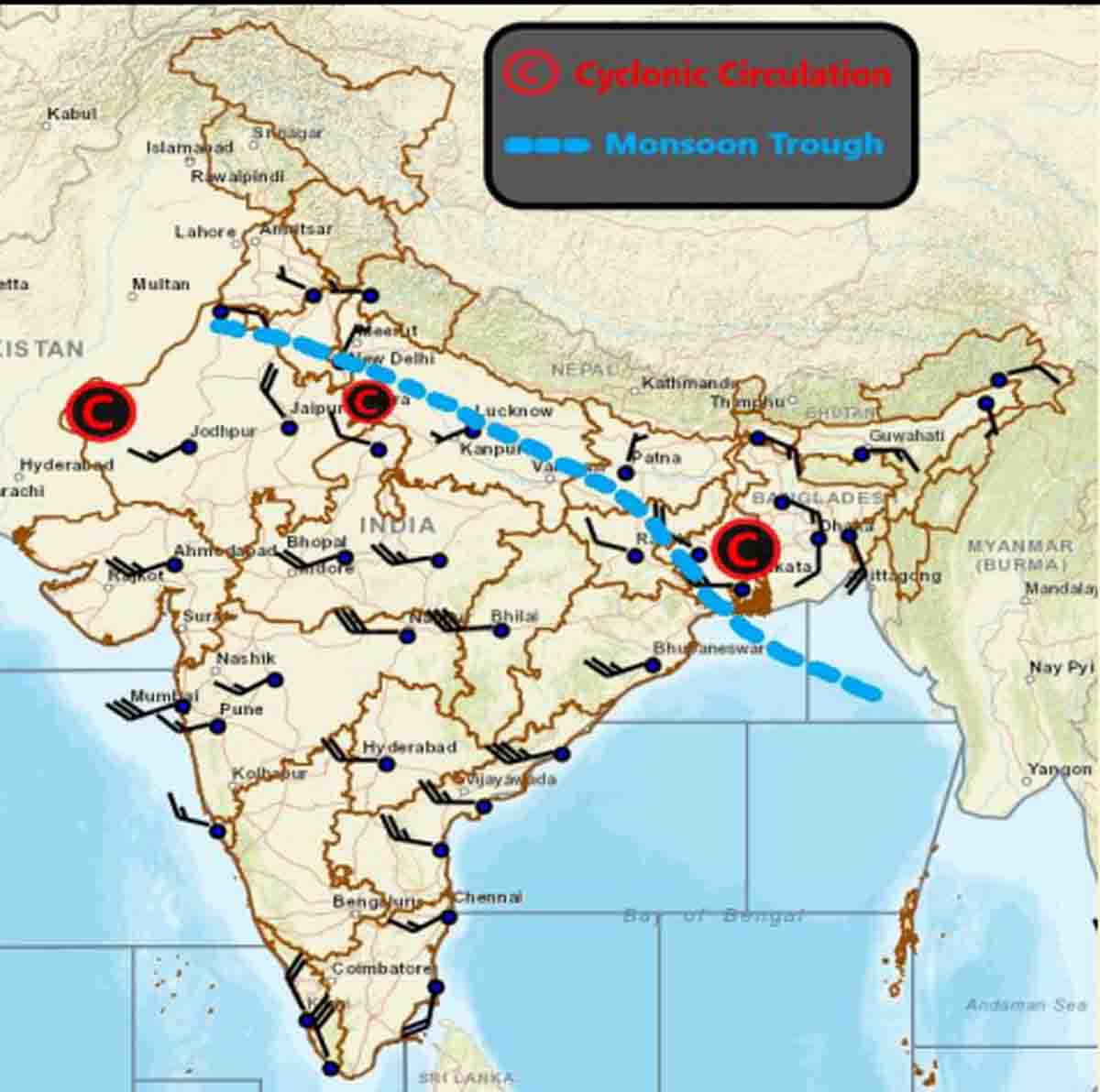 MP heavy rain alert: एमपी मौसम अलर्ट: नीमच-मंदसौर में अति भारी बारिश, 11 जिलों में भारी वर्षा की चेतावनी