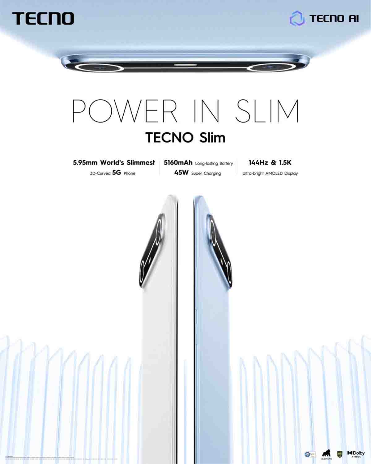 लॉन्च हुआ दुनिया का सबसे पतला कर्व डिस्प्ले वाला स्मार्टफोन, Tecno Pova Slim 5G के फीचर्स भी लाजवाब