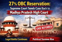 MP OBC 27 Percent Reservation Verdict: 27 फीसदी ओबीसी आरक्षण पर सुप्रीम कोर्ट का अहम फैसला, मामला फिर मध्यप्रदेश हाईकोर्ट को सौंपा