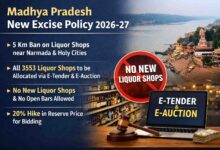 MP Excise Policy 2026-27: महंगी होगी शराब, नई आबकारी नीति 2026-27 को मिली मंजूरी, सभी 3553 शराब दुकानें ई-टेंडर से की जाएगी आवंटित