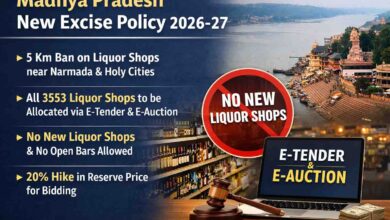 MP Excise Policy 2026-27: महंगी होगी शराब, नई आबकारी नीति 2026-27 को मिली मंजूरी, सभी 3553 शराब दुकानें ई-टेंडर से की जाएगी आवंटित