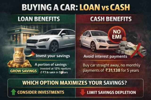 Car Loan vs Cash: कार खरीदने से पहले जान लें पूरा गणित, कैश देना सही या लोन लेना ज्यादा फायदेमंद?