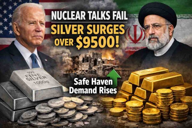 Silver Price Surge: चांदी में 9500 रुपये से ज्यादा उछाल, सोने में भी दिखी मजबूती, सुरक्षित निवेश की ओर बढ़ा रुझान