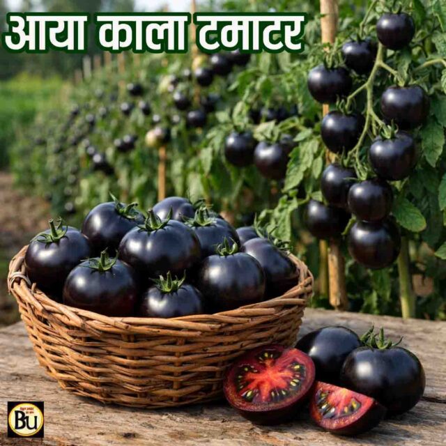 Black Tomato Farming: बैतूल के किसान का अनोखा प्रयोग, खेत में उगा डाला काला टमाटर, कीमत सुनकर उड़ जाएंगे होश