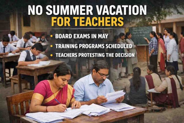 MP Teachers Summer Vacation: शिक्षकों को नहीं मिल पाएगी गर्मी की छुट्टियां, परीक्षाओं और प्रशिक्षण में बीतेगा पूरा समय, पनप रहा आक्रोश