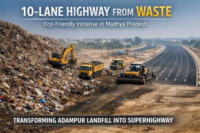 Waste to Highway Project: कचरे से बनेगा 10 लेन सुपरहाईवे: मध्यप्रदेश की अनोखी पहल, देश के लिए बनेगा मॉडल