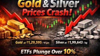 Gold Silver Price Crash: सोना 14 हजार से ज्यादा सस्ता, चांदी में भी आई बड़ी गिरावट, निवेशकों को झटका, देखें ताजा रेट्स
