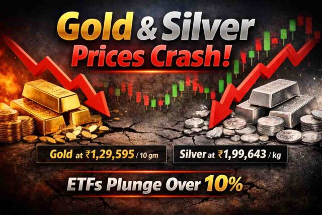 Gold Silver Price Crash: सोना 14 हजार से ज्यादा सस्ता, चांदी में भी आई बड़ी गिरावट, निवेशकों को झटका, देखें ताजा रेट्स 