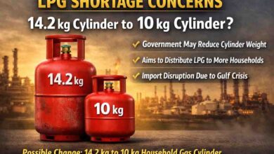 LPG Cylinder Weight Reduction: गैस संकट के बीच बड़ा बदलाव संभव, घरेलू सिलेंडर में मिलेगी 14.2 की जगह 10 किलो रसोई गैस