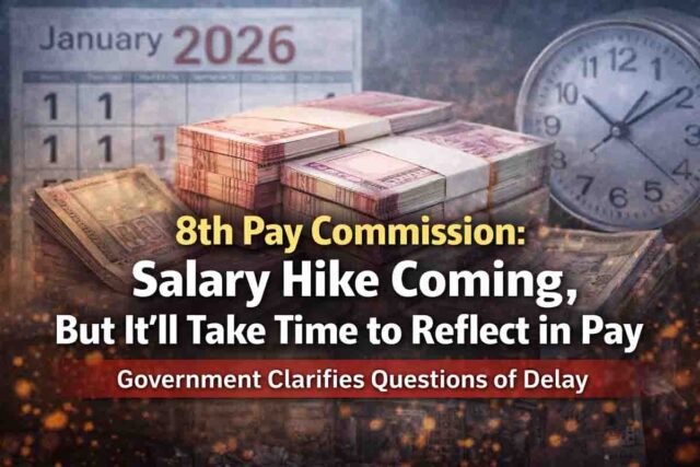 8th Pay Commission: 8वें वेतन आयोग से सैलरी में होगा बंपर इजाफा, लेकिन जेब में आने में कितना लगेगा वक्त