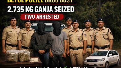 Betul Crime News: बैतूल में नशे पर बड़ी चोट: कार से 2.735 किलो गांजा बरामद, दो आरोपी गिरफ्तार