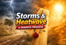 MP Weather Alert: एमपी में मौसम का बड़ा यू-टर्न: 16 जिलों में आंधी-बारिश अलर्ट, कहीं ओले तो कहीं 40 डिग्री पार