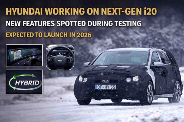 Next Gen Hyundai i20: नई जेनरेशन Hyundai i20 की टेस्टिंग तेज, 12.3 इंच स्क्रीन और हाइब्रिड इंजन की चर्चा