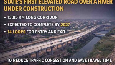 Madhya Pradesh Elevated Road: नदी के ऊपर बन रही एमपी की पहली एलिवेटेड रोड, 13.85 किमी कॉरिडोर से ट्रैफिक जाम से मिलेगी बड़ी राहत
