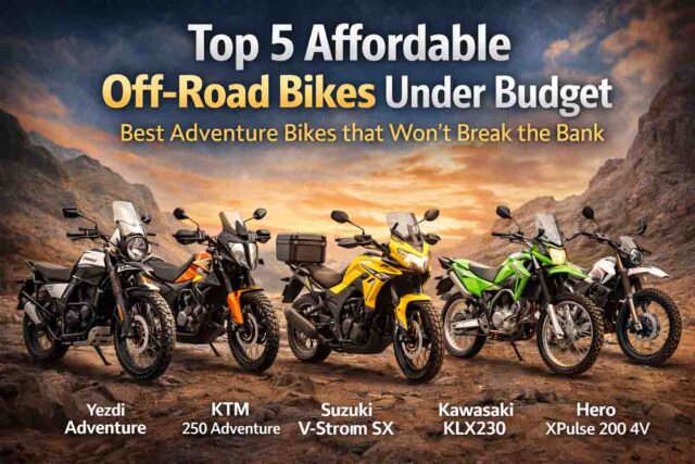 Best Off Road Bikes India: बजट में एडवेंचर का मजा: भारत में मिलने वाली 5 दमदार ऑफ-रोड बाइक्स, कीमत 1.40 लाख से शुरू