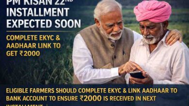PM Kisan 22nd Installment: PM किसान योजना 22वीं किस्त: मार्च में आ सकते हैं ₹2000, e-KYC नहीं तो अटक सकती है रकम